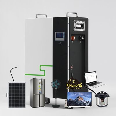 RS232 যোগাযোগ পোর্ট OEM সৌর শক্তি সঞ্চয়স্থান 5kwh 48v 100ah Lifepo4 ব্যাটারি ওয়াল মাউন্ট