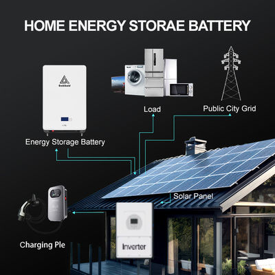 ইউরোপীয় গুদাম OEM ESS অল ইন ওয়ান 51.2V LiFePO4 ব্যাটারি প্যাক জন্য ব্যাটারি