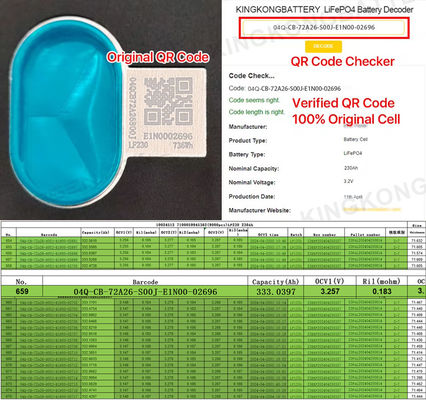 ইউরোপীয় গুদাম OEM ESS অল ইন ওয়ান 51.2V LiFePO4 ব্যাটারি প্যাক জন্য ব্যাটারি