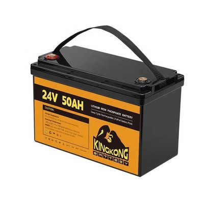 24V 50Ah 60Ah 100Ah 200Ah 230Ah 300Ah 400Ah 460Ah লোহা লিথিয়াম LifePo4 ব্যাটারি বিএমএস সহ