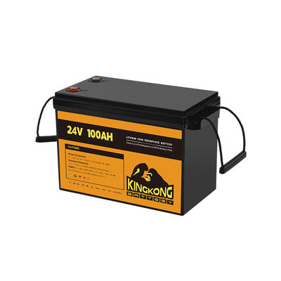 24V 50Ah 60Ah 100Ah 200Ah 230Ah 300Ah 400Ah 460Ah লোহা লিথিয়াম LifePo4 ব্যাটারি বিএমএস সহ