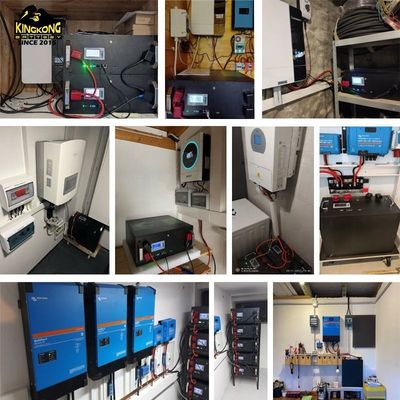 OEM 51.2V 15Kwh সৌর ইনভার্টার LFP4 LiFePO4 ব্যাটারি প্যাক 48V 300Ah সমান্তরাল ম্যাক্স 32 সমান্তরাল