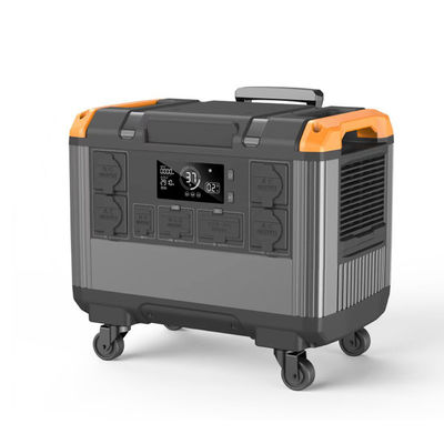 LiFePO4 ব্যাটারি EU 230V হোম ইউপিএস 3000W সৌর জেনারেটর ক্যাম্পিং এবং জরুরী প্রয়োজনের জন্য