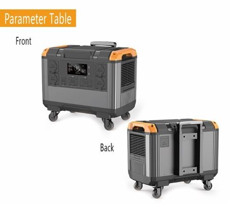 LiFePO4 ব্যাটারি EU 230V হোম ইউপিএস 3000W সৌর জেনারেটর ক্যাম্পিং এবং জরুরী প্রয়োজনের জন্য