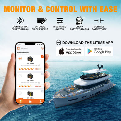 বৈদ্যুতিক নৌকা লিফেপো৪ ব্যাটারি প্যাক ১২V ২৪V