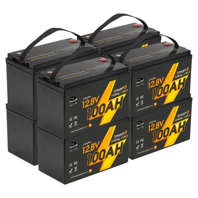 12V 12.8V 24V 48V ভোল্ট 100Ah 120Ah 200Ah 300Ah 400Ah রিচার্জেবল লাইফপো4 ডিপ সাইকেল লিথিয়াম আয়ন ব্যাটারি প্যাক সিলড