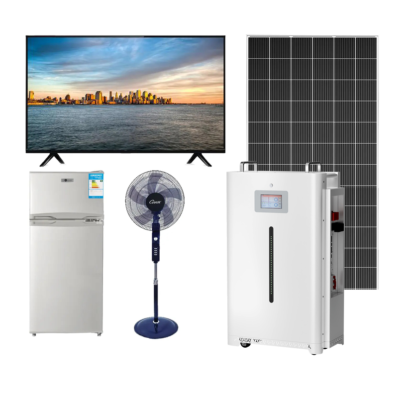 অফ গ্রিড সৌর বিদ্যুৎ উৎপাদন সিস্টেম 1000W 110V 220V লাইফপো4 ব্যাটারি পাওয়ার স্টেশন হোম সৌর বিদ্যুৎ উৎপাদন সিস্টেম