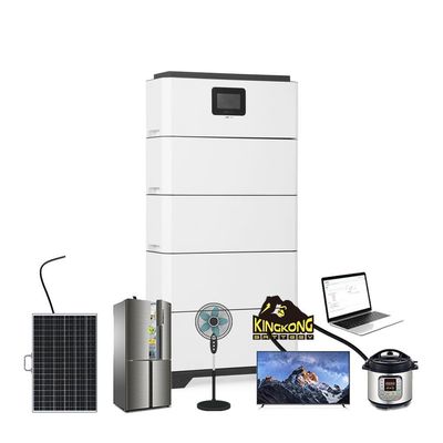 স্ট্যাকযোগ্য 5kwh 10kwh 20kwh 51.2V হোম বাণিজ্যিক সৌর শক্তি ব্যাটারি স্টোরেজ সিস্টেম