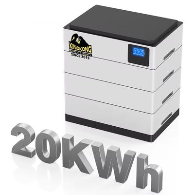 OEM সৌর শক্তি সঞ্চয় ব্যবস্থা হোম 48V 51.2V 400AH 20KWh স্ট্যাকড LiFePO4 ব্যাটারি