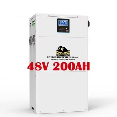 200Ah 48V LiFePo4 ব্যাটারি 10Kwh সৌরজগতের জন্য 51.2V 100Ah শক্তি সঞ্চয়স্থান L485 X W298 X H802