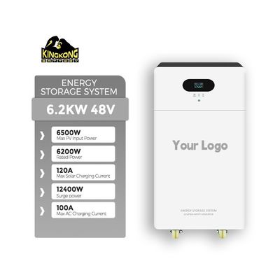 3.6KW ডুয়াল আউটপুট 24V 100Ah লিথিয়াম ব্যাটারি সহ একক স্ফটিক সিলিকন সৌর ইনভার্টার